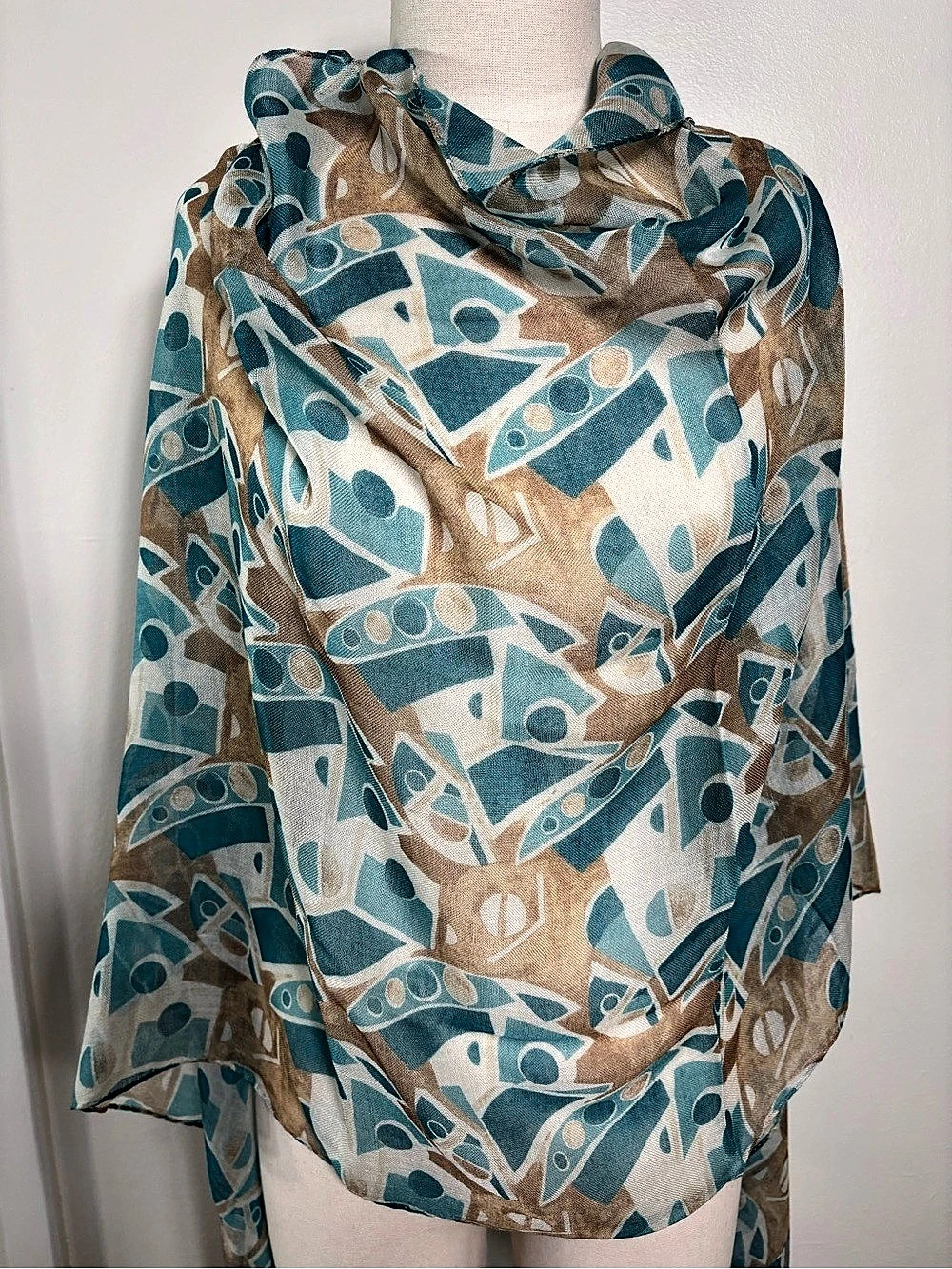 NWT KITON NAPOLI 💯 Cashmere Shawl/Scarf 26”x72” MSRP $1750
